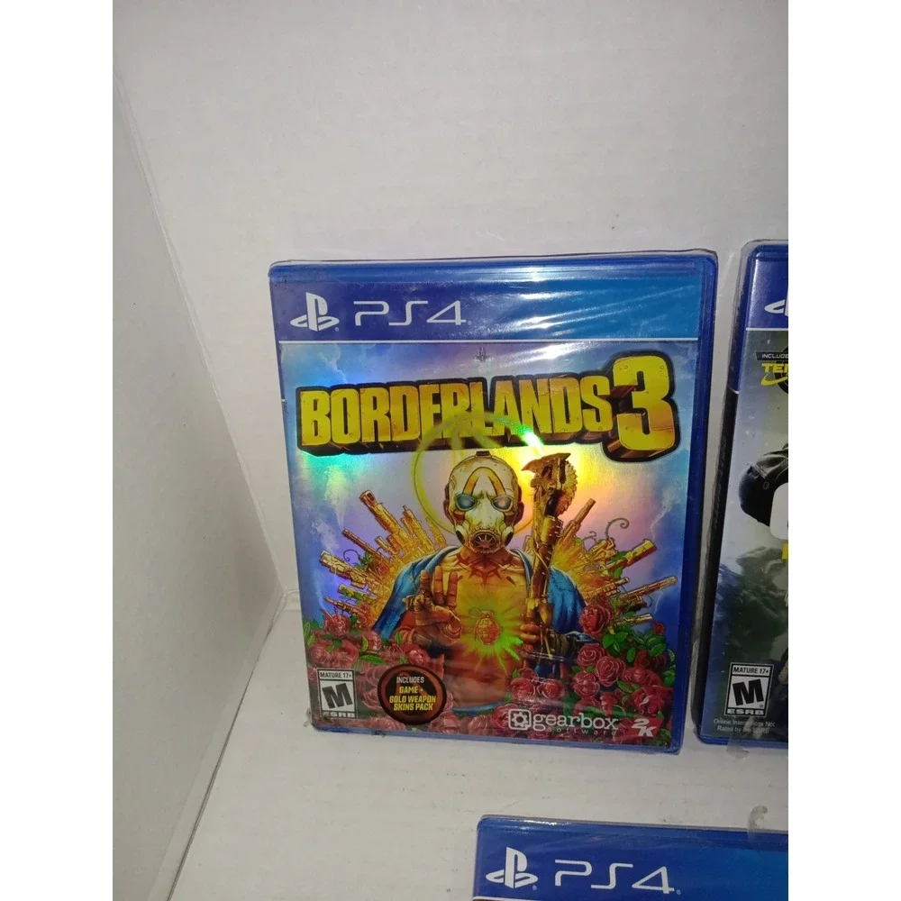 Lot of 3 Sealed PlayStation 4 Games